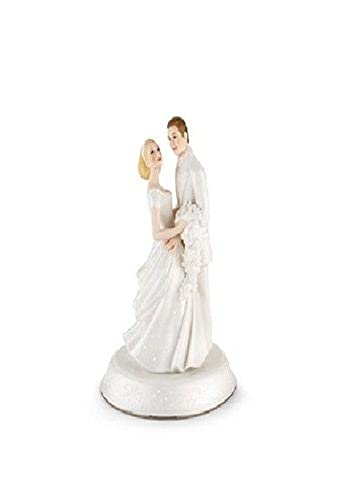 Décoration de gâteau Lenox en porcelaine fine Opal Innocence pour pièce montée