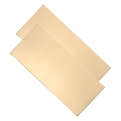 Toyvian 2個ステンレス製背面粘着付き空属門牌 高耐久錆防止プレート オフィス病院学校用彫刻可能な名前札 室表示タグ