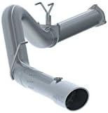MBRP S62520PLM 5" Aluminum Filter Back, Single (No Muffler) for Ford Diesel