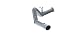 MBRP S62520PLM 5" Aluminum Filter Back, Single (No Muffler) for Ford Diesel