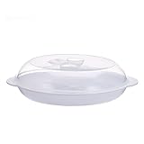 Form – keine komplizierten vorgänge, einfach in den ofen stellen, die verwendung könnte nicht einfacher sein, mikrowellen-dampfgarer