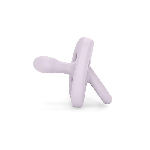 Image of Color Essence SX PRO Silicone Baby Pacifier 1Pk, Made with 100% Soft Silicone, Baby Essentials Perfect for Breastfeeding Babies, Designed in Spain, 0-6 Mths, Lavender