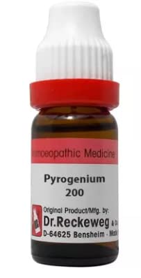 JH MONO Pyrogenium 200 - 11ml Pack of 2 - Skin Exfoliant - Homeopathic Medicine Combo Pack