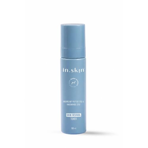 Image of inskin Skin Revival Toner with Niacinamide & Argireline Peptide | Hydrating Face Mist for Fine Lines, Even Tone & Firm Skin | Nanoplex Technology | For Oily & Acne-Prone Skin | 100 ml