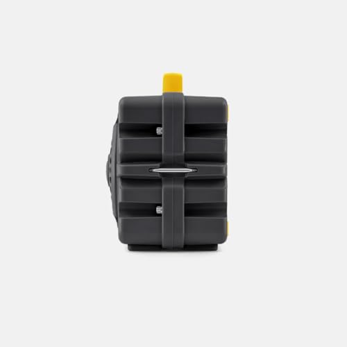 Image of Turtlebox Original Gen 3: Portable Outdoor Bluetooth Speaker - Ultra-Loud (120dB), Waterproof (IP67), Rugged, Impact-Resistant, 3-Day Battery | Party Mode: Unlimited Pairing Stereo, Gray /Yellow