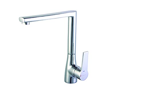Clever 98694 Grifo de Cocina Monomando Caño Fundido Arctic Econature Cold Open, Xtreme, Cromado