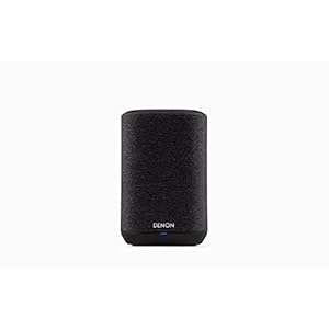 Denon Home 150 Wireless Smart Speaker – Compact Design, Wi-Fi & Bluetooth, HEOS Built-in, Alexa Built-in, Siri & AirPlay 2, Spotify Connect, Multi-Room Support, Black