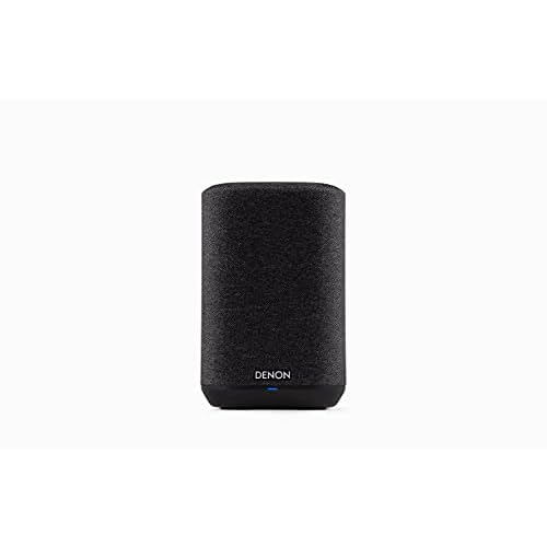 Denon Home 150 Wireless Smart Speaker – Compact Design, Wi-Fi & Bluetooth, HEOS Built-in, Alexa Built-in, Siri & AirPlay 2, Spotify Connect, Multi-Room Support, Black