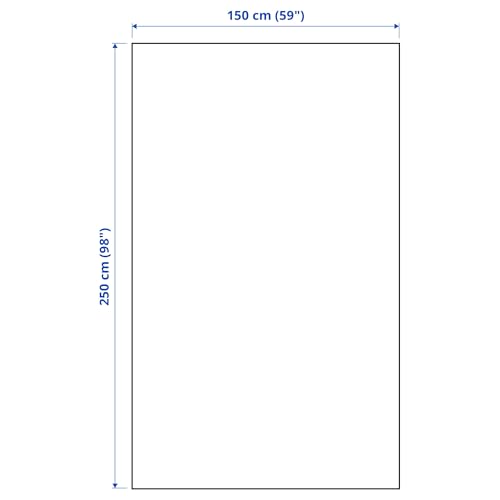 Couvre-lit réversible ProTuning Jakobslilja bicolore de 150x250 cm - 5