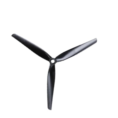 Hélice tripale 8040 en nylon carbone anti-vibration pour arbre 5mm 9.5mm