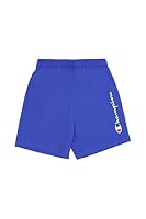 Champion Kids Script Jersey Short, Blue Melody, 8