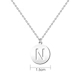 Zoom IMG-2 cotigo collana lettera acciaio inossidabile