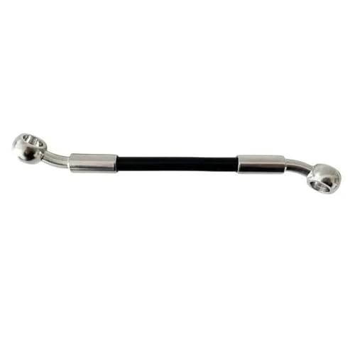 Durite frein M10 moto tressée en inox : la performance de freinage absolue