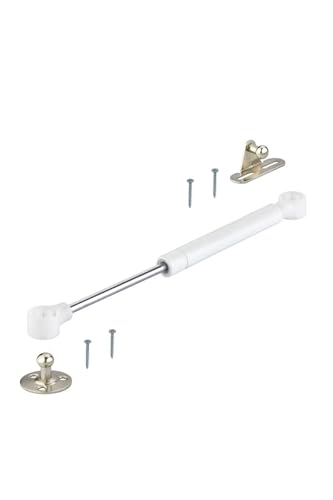 MegaVitrin 100 N Gazlı Amortisör Piston Kalkar Dolap Kapakları Için 27 Cm Beyaz; Mobilya Makasları, Tek Ebat Beyaz Tek Ebat