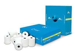 50 pz rotoli termici 57x50x12 rotoli omologati per cassa carta termica per scontrini