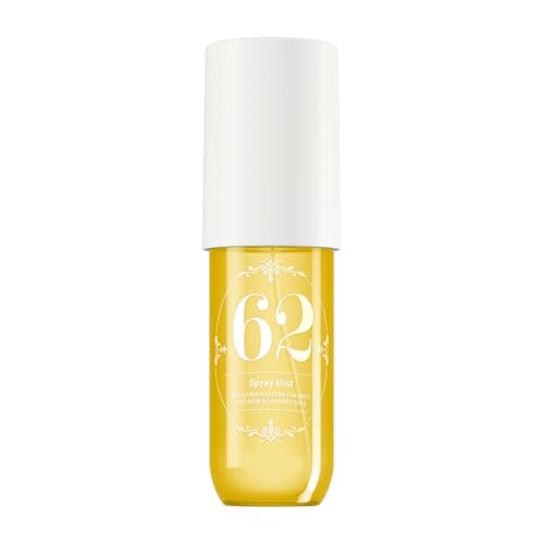 90ml Spray Corporal Fragancia,Bruma Corporal,Perfume para Mujer,Body Splash,Body Mist,Perfume Femenino,Vainilla,Caramelo,Para Cuerpo y Cabello,Duradera,Vainilla Mujer Formato Spray