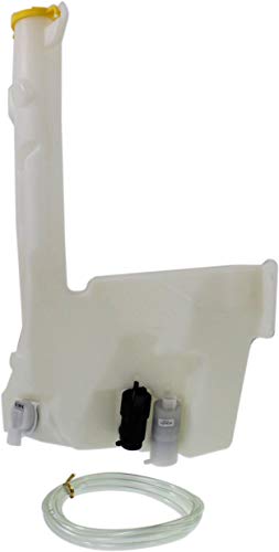 Go-Parts - Washer Reservoir Assembly for 2002-2004 Jeep Grand Cherokee, with Dual Pump, Cap, and Sensor Hole, Replacement 2003