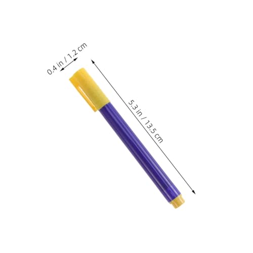HOMSFOU 5Pcs Portable Fake Currency Detection Pen Water Based Ink Marker for Authenticity Checks Lightweight Bill Checker for Banks Retail Stores - Thumbnail 2