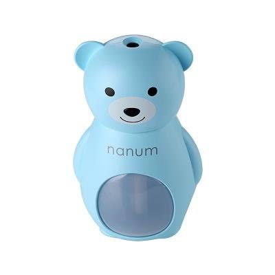 WorldCare BlueHumidifiers - Bear Adorable Ultrasonic Cool Mist Humidifier - 160ml Adjustable Mist Output Automatic Shut-off Whisper-Quiet Oper