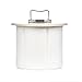 U.S. Solid 30L Cryogenic Container Liquid Nitrogen LN2 Tank Dewar with Straps 6 Canisters, 210mm Diameter