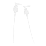 Garneck 6 Stück 24mm Flaschenpresspumpen Ersatz Pumpenköpfe aus Kunststoff Weiß für Shampoo...