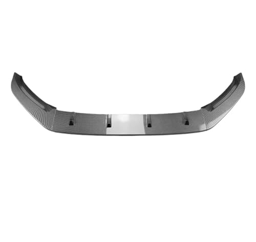 Becquet de lèvre avant en noir carbone élégant pour Passat B8 2016-2019