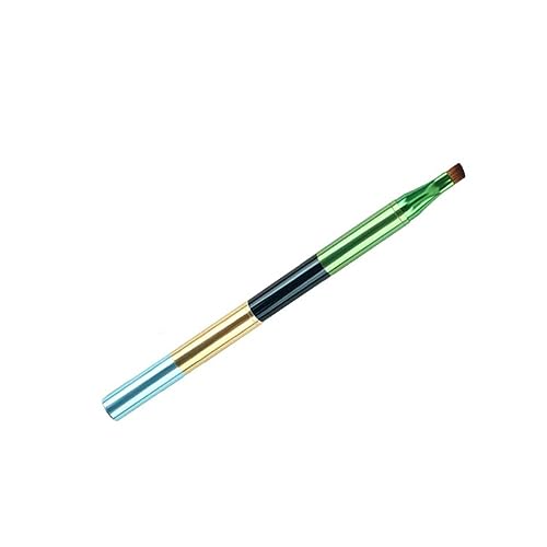 Ipetboom Pincel De Maquillaje Desmontable Cepillo De Cosméticos Multifuncional Con Mango Metálico Para Ojos