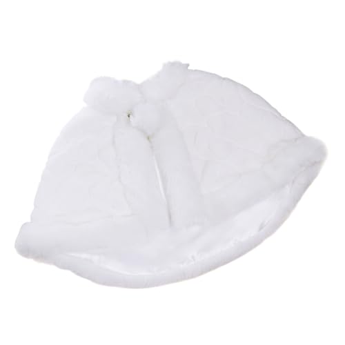 Chal de felpa Healeved tippet cálido infantil para paseos de invierno