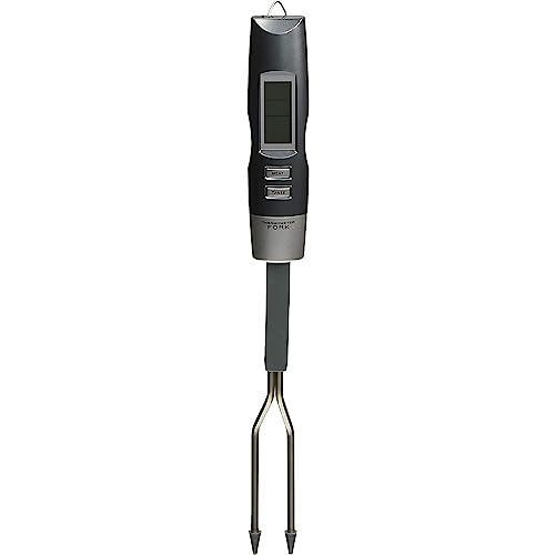 Mr. Bar-B-Q - Digital Meat Temperature Fork, Black