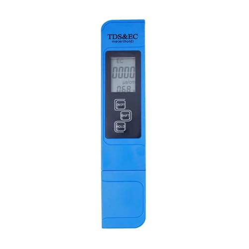 PHメーター&TDSメーター デジタル水質テスター 0-14 PHメーターテスター 0-9990PPM TDS&EC LCD 水純度 PPM 水槽フィルター(PURPLE)