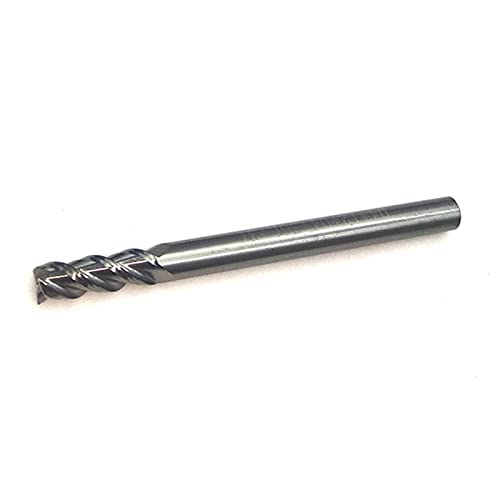 BERWENNY YINGJUN Carbide End Mill 3Flute D4.0/50L Aluminum Wood Milling Cutter Tungsten Steel Endmills Tool for CNC Maching (Cutting Edge Diameter : 5pcs, Dimensions : 4.0X4DX50L 3T)