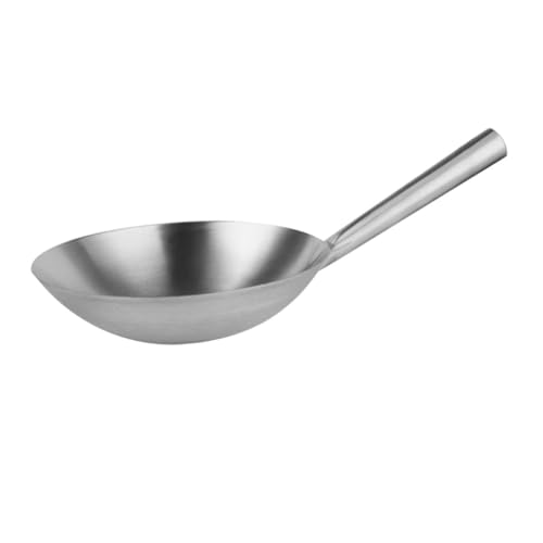 Wok de Acero Inoxidable con Mango Resistente al Calor miniatura 1