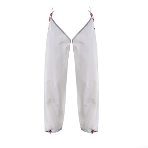 Rain Trousers for Hiking and Camping, 70D Nylon Waterproof Pants with Ankle Strap, Packable...