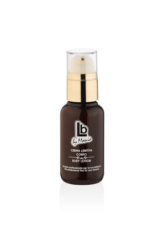 Lb by Monia Crema corporal anti envejecimiento hidratante calmante de picazón por dermatitis y después del sol con ácido hialurónico, vitamina E, clínicamente probada, 100 ml, hecha en Italia