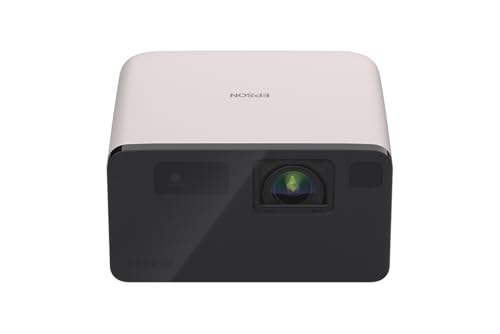 Image of Epson EF-21W Smart Portable Home Theatre Laser Projector, Full HD 1080p, Google TV, HDR10, 1000 Lumens, Built-in Stereo Speakers, Bluetooth, 3LCD Technology, Up to 150-Inch Display