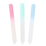 3 Pack Baby Nail File Glass Nail File for Newborns Emery Board Safe Fingernail Filer Small Crystal Nail File Shaping Nails File for Babies Toddlers Infant Children New Mom