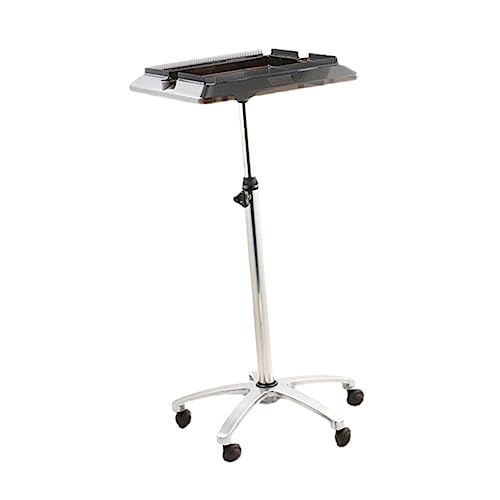 Chariot support perruques hauteur réglable pour barbiers et salons - 2