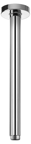 Keuco 51689010300 Brausearm Elegance für Deckenanschluss, 300 mm, verchromt