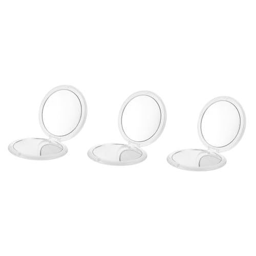 Miroir de voyage compact LED petit format pour sac à main et retouche maquillage quotidienne