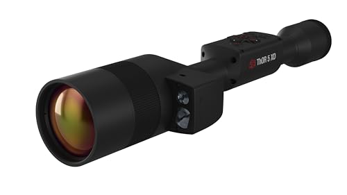 ATN Thor 5 XD Smart HD Thermal Scope w/ 1280x1024 Xtreme Definition Gen 5 Sensor, Video Rec, Built in LRF, Ballistic Calculator, RAV (1280x1024; LRF 3-30x) - theOpticGuru