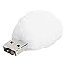 Memory Stick 2.0 Chiavetta USB Porta USBA Memoria Pendrive Memory Stick Plug And Play Trasmissione Ad Alta Velocità Archiviazione Dati Portatile Bambola Cervello Cartone Animato ABS Bianco(128 GB)