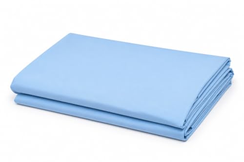 Image of Unstitched Cotton Astar /Lining /Cloth /Kapda Running into Meters for Suit,Sherwani,Kurti,Blouse /Choli,lehanga & Dress Materials(Available in 2,4,6 Meters Variation) (Light Sky, 6 Meter)