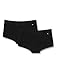 Produktbild Skiny Damen Smart Cotton Pant 2er Pack Panties, Schwarz (Black 7665), 42