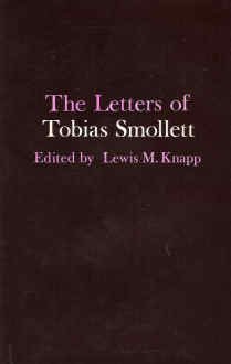 The Letters of Tobias Smollet 0198124171 Book Cover