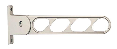 ナスタ(NASTA) 屋外物干 KS-DA403AB-ST ステンカラー 2本入り 本体: 奥行40cm 本体: 高さ15cm 本体: 幅3.2cm