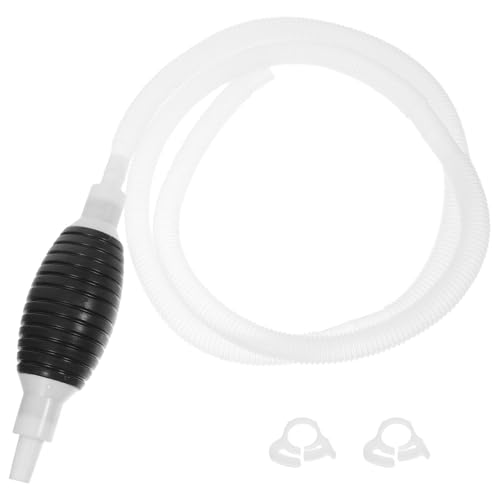 GRIRIW Bomba Extractora de Aceite Manual de Alta Eficiencia Tubo de Sifón de Plástico para Uso Doméstico y Recarga de Motocicletas, Multifuncional y Duradera