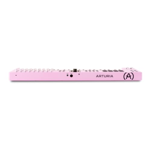 Image of Arturia KeyLab Essential 49 mk3 Rose Quartz Edition - 49-Key USB-C MIDI Keyboard Controller with Pads, Faders, DAW Integration, Analog Lab Pro & Ableton Live Lite