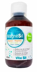 Pack de 2 - Magnesil Magnesio Líquido con Silicio Orgánico Bioactivo (300 ml) – Sinergia de Alta Absorción Articular y Muscular – Lote de 600 ml