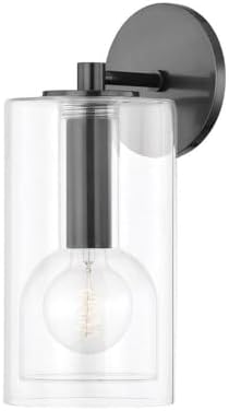 Mitzi H415101A-OB Belinda - 1 Light Wall Sconce 14 inches Tall & 6 inches Wide - Old Bronze