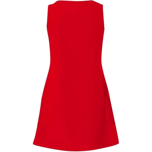 Robe débardeur ample à col en V fluide et légère avec poches été - 4